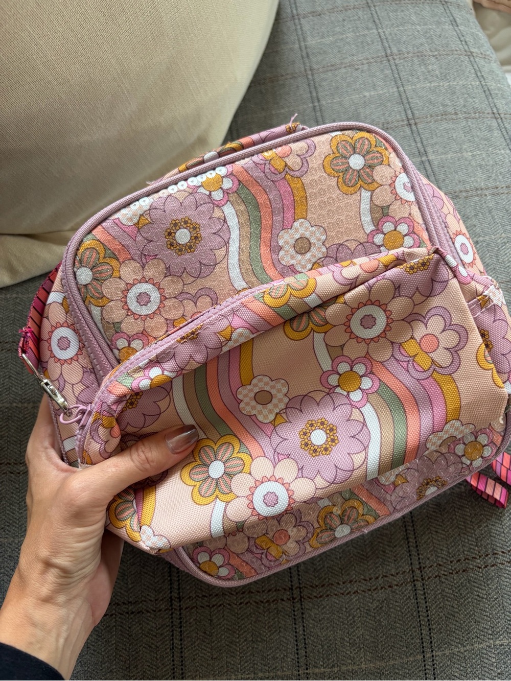 Floral Lunch Bag & Pouch
